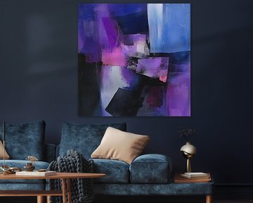 Midnight Geometry by ARTEO Paintings