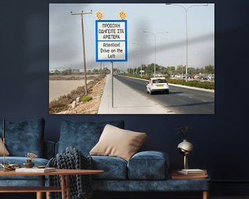 Drive on the left. by Richard Wareham