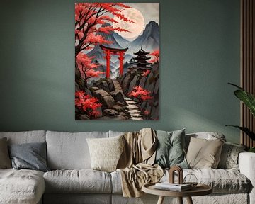 Japanische Landschaft 2 von MIROKKU