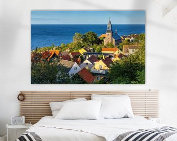 Gudhjem auf Bornholm, Dänemark