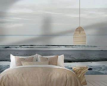 Panorama op het strand van Usedom