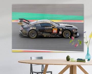Ford Mustang GT3 during the WEC race at Spa francorchamps by Arthur Bruinen