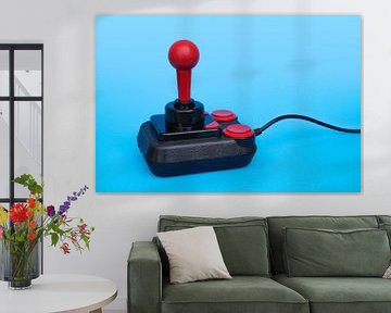 joystick classic black with red buttons by Markus Gann