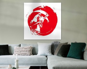 Abstracte kunst JM0054 van Johannes Murat