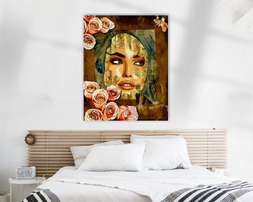 Buddha loves flowers