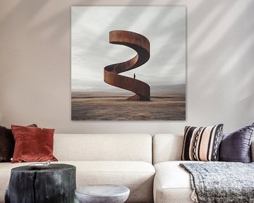 Stairs from nature | minimal art