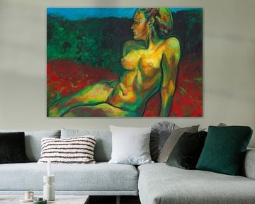 female nude in nature by ART Eva Maria