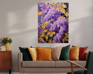 Seringen Schilderij | Lilac Whispers van I ❤ Bloemen
