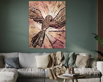 Vogel boven New York