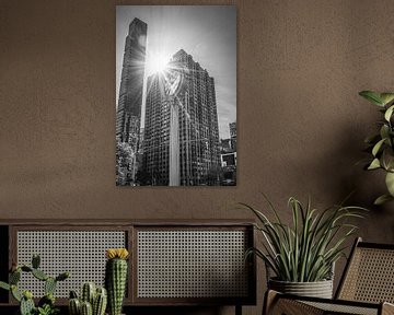 De gouden Tiffany klok van GREY