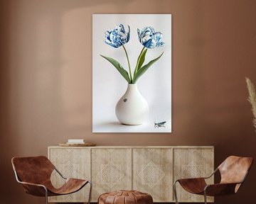 Still life in Deft blue