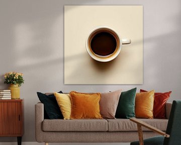 Cup Of Coffee 1 | ochtendrust in een kopje | kop koffie van Sander van der Torren