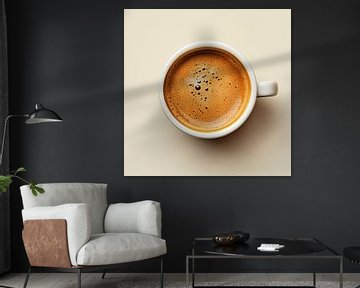 Cup Of Coffee 2 | ochtendrust in een kopje | kop koffie van Sander van der Torren
