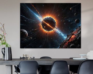 ruimte kunst achtergrondafbeelding van Markus Gann