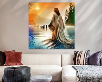 "The Miraculous Walk: Jesus Across the Water"