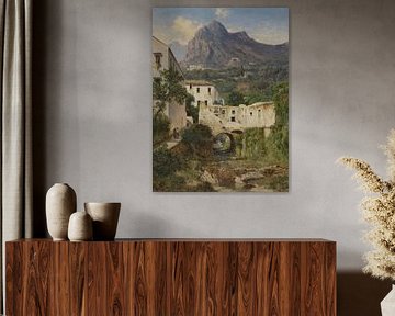 Albert Zimmermann, Mühltal near Amalfi by Atelier Liesjes