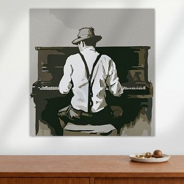 Weinlese-Pianist in Harmonie