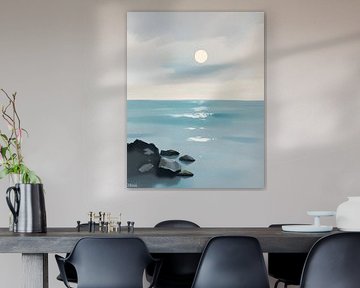 Paysage marin paisible