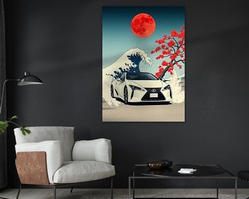Lexus LC Ukiyo-e by MIROKKU