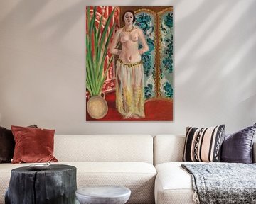 Henri Matisse - Odalisque with hands behind the back by Peter Balan