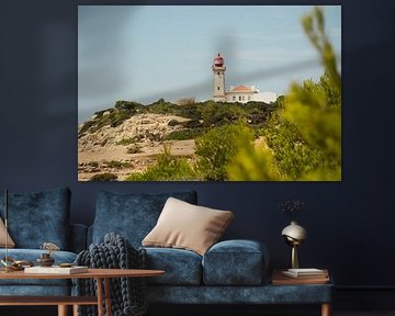 Leuchtturm an der Algarve, Portugal