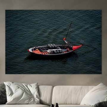 Rabeloboot in de Douro vallei, Porto