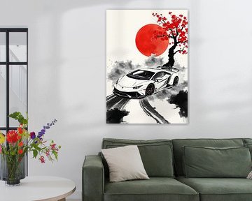 Lamborghini Revuelto Sumi-E