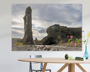 Karl og Kerling: The Troll Pillars of Jökulsá á Fjöllum by Gerry van Roosmalen