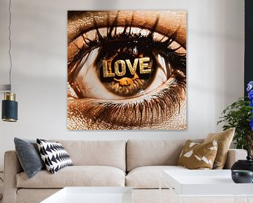 Golden Vision – Opulent Focus van byRenzo