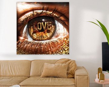 Golden Vision – Radiant Seduction van byRenzo