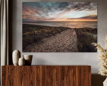 Duin, strand en zee aan de Hollandse kust van Dirk van Egmond