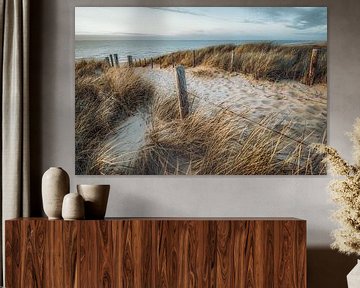 Duin, strand en zee aan de Hollandse kust van Dirk van Egmond
