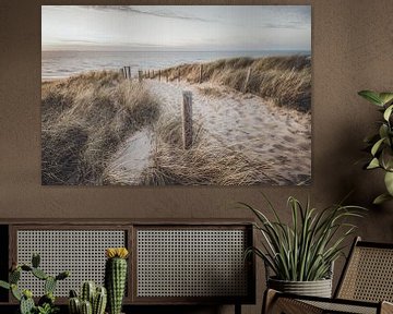 duin, strand en de zee van Dirk van Egmond