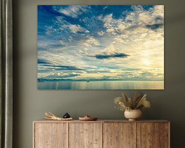 Veerboot op het Bodenmeer van Dieter Walther