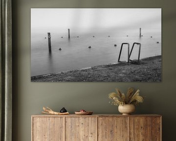 Interdit de plonger : Un matin brumeux plein de silence et de réflexion sur Hevonax Photography