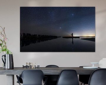 A starry night on the Friesian Wadden coast: The Mystery of the Night by Hevonax Photography