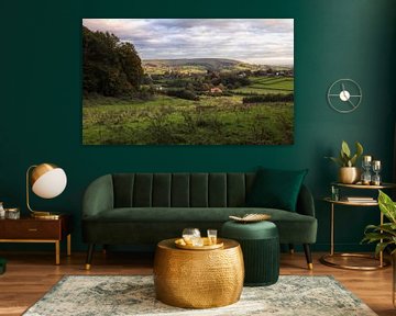 Vue imprenable sur les collines du Limbourg