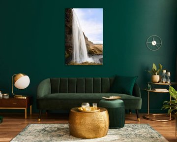 IJslandse Waterval: 'Seljalandsfoss'