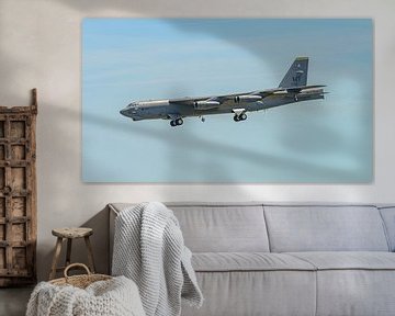 Boeing B-52 Stratofortress bommenwerper. van Jaap van den Berg