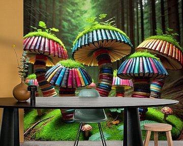 Mushrooms - Art of Books by Eric Nagel