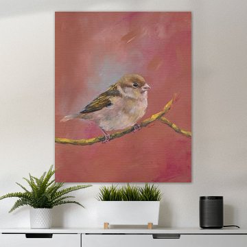 Sparrow meeting part one by Karen Kaspar