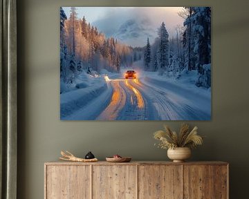 car snow