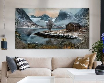 Het landschap van de Lofoten van Nick Wendt