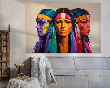 Daughters of Sioux Chief van Harry Hadders