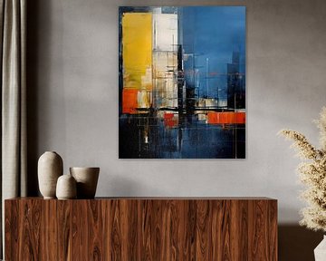 CITYSCAPE ABSTRACT 01 van AHAI depARTment