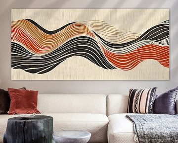 Zacht abstracte kunst van Modern Collection