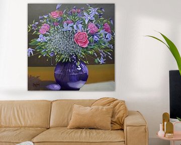 Violet bouquet by Gernot Meyer-Grönhof