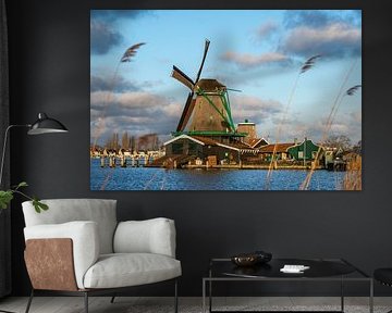 Windmill Zaanse Schans by Jarno Pors