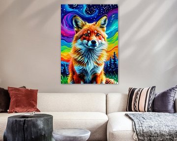 Red Fox Sterrennacht 2 van MIROKKU