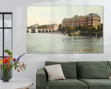 Amstelhotel in Amsterdam in 1907 van Patricia Hofmeester